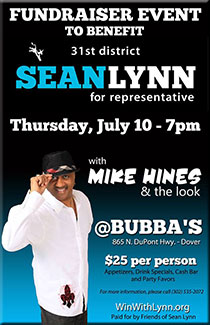 Mike Hines and the Look Benefit for Friends of Sean Lynn Campaign at Bubbas July 10th!
